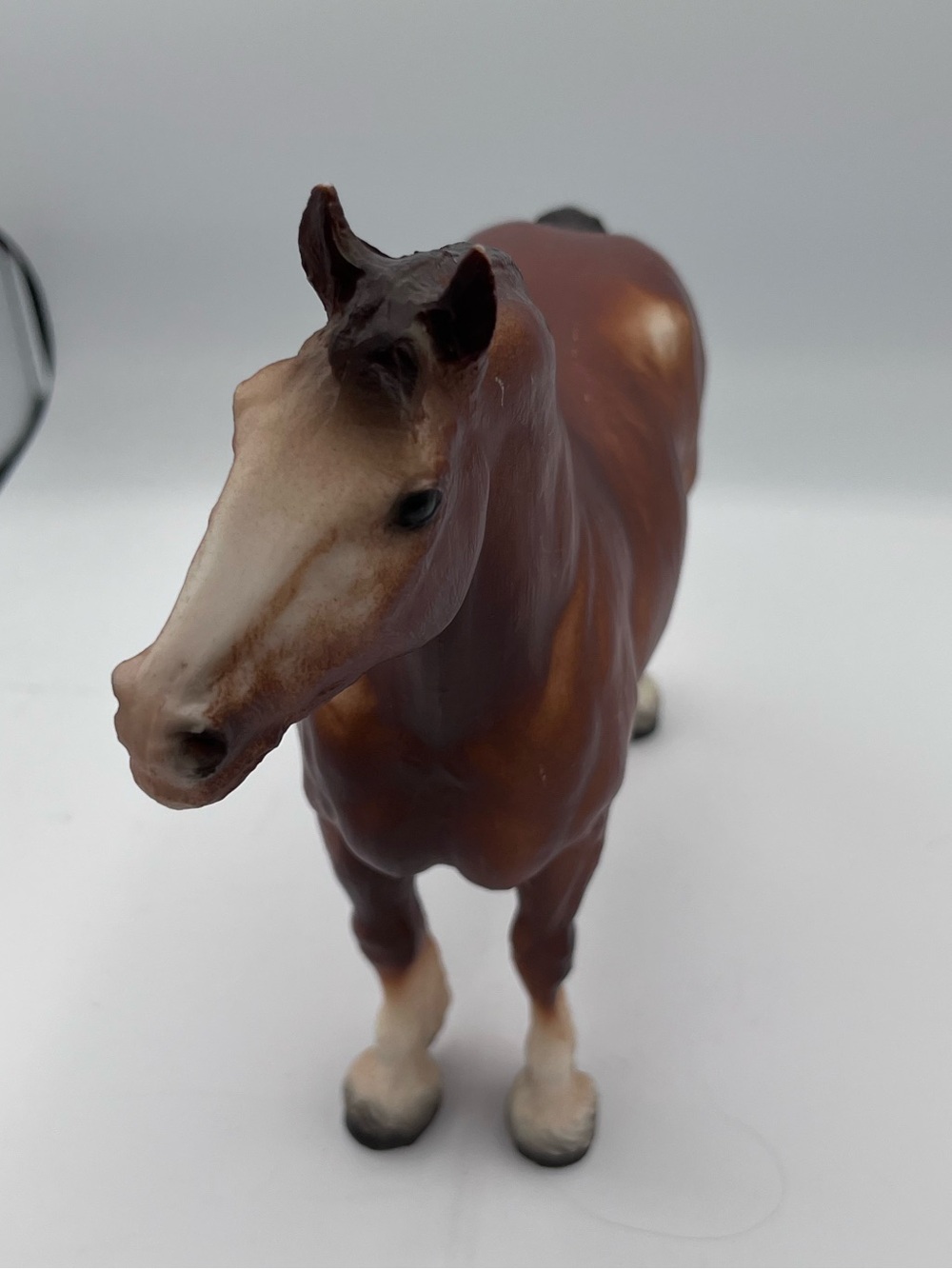 Vintage Clysdale Plastic Horse. Horse Collection.